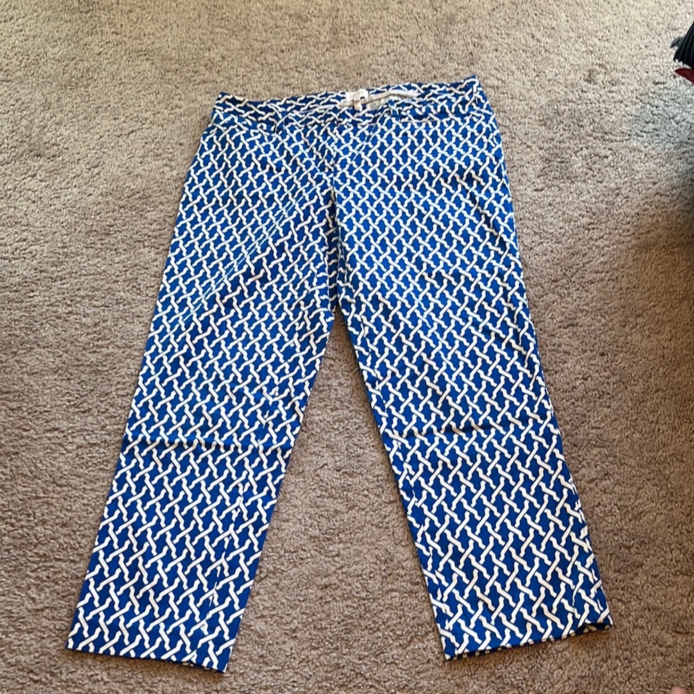 Laundry cropped pants